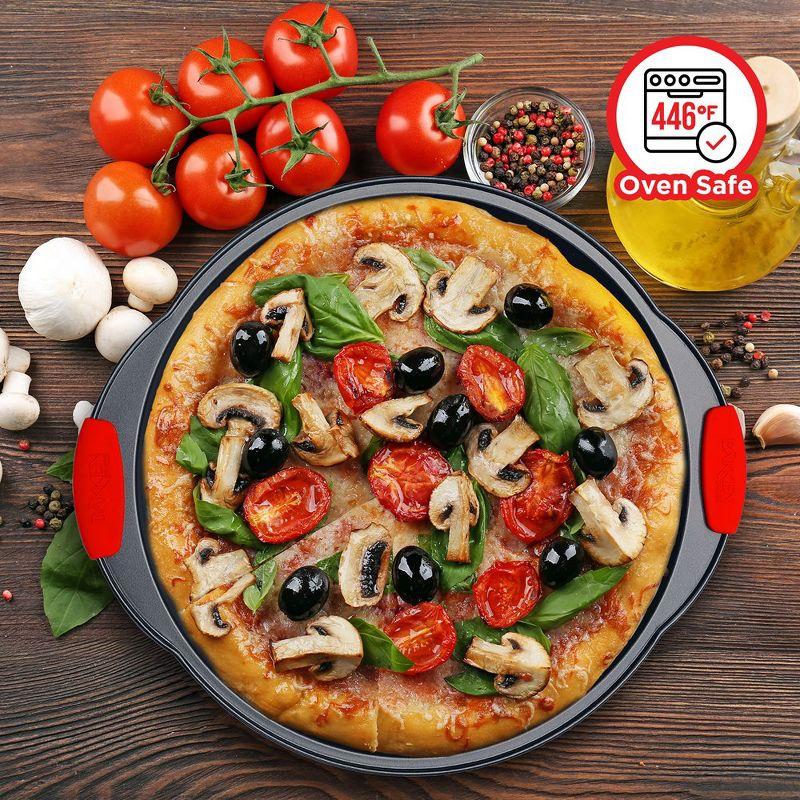 Lifemaster Lifemaster Non-Stick Steel Pizza Pan