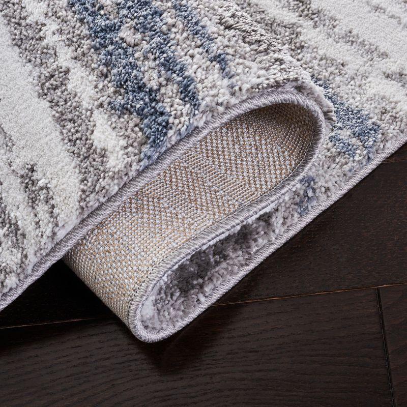 Century CTY322 Power Loomed Runner Rug - Grey/Blue - 2'x9' - Safavieh.