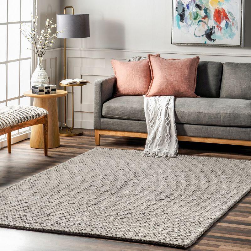 Nuloom Penelope Braided Wool Indoor Area Rug