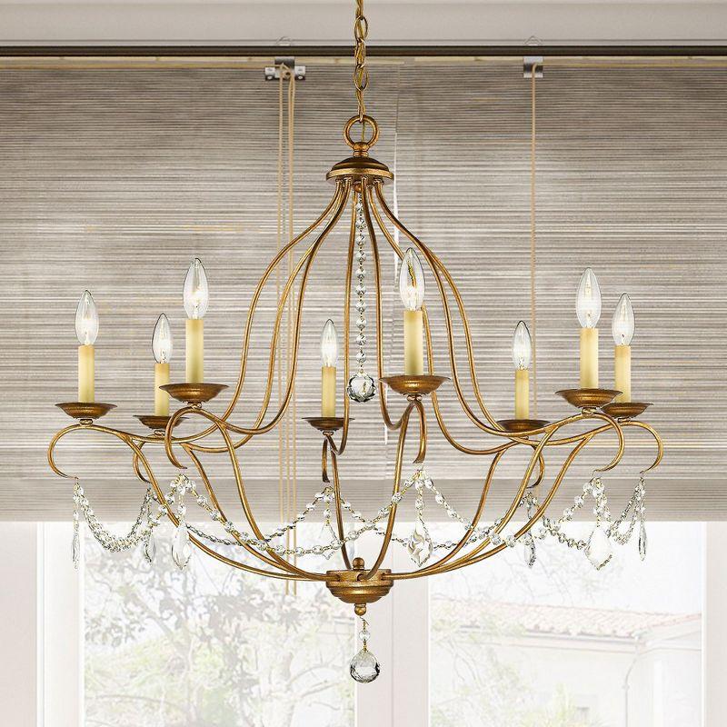 Chesterfield 8 - Light Dimmable Empire Chandelier