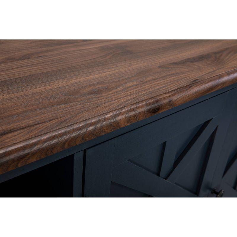 TV Stand for TVs up to 78": Home Essentials, Coastal Style, Open Shelves, Cable Management