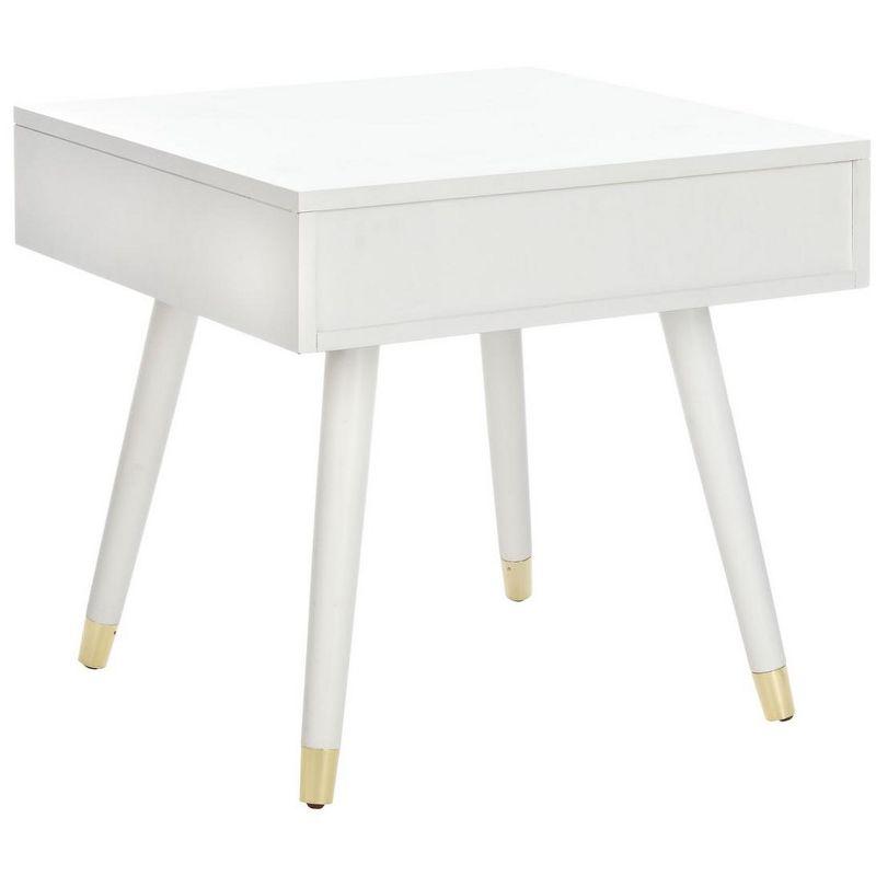 Levinson Gold Cap End Table  - Safavieh