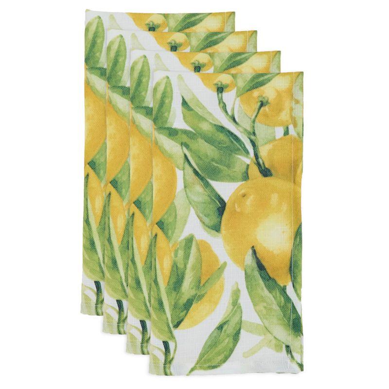 Citrea Polyester Floral Square Napkin