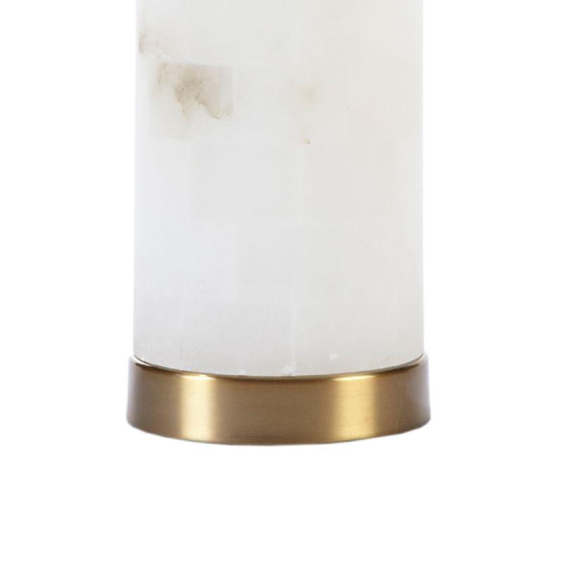 Everly Quinn Alabaster Table Lamp