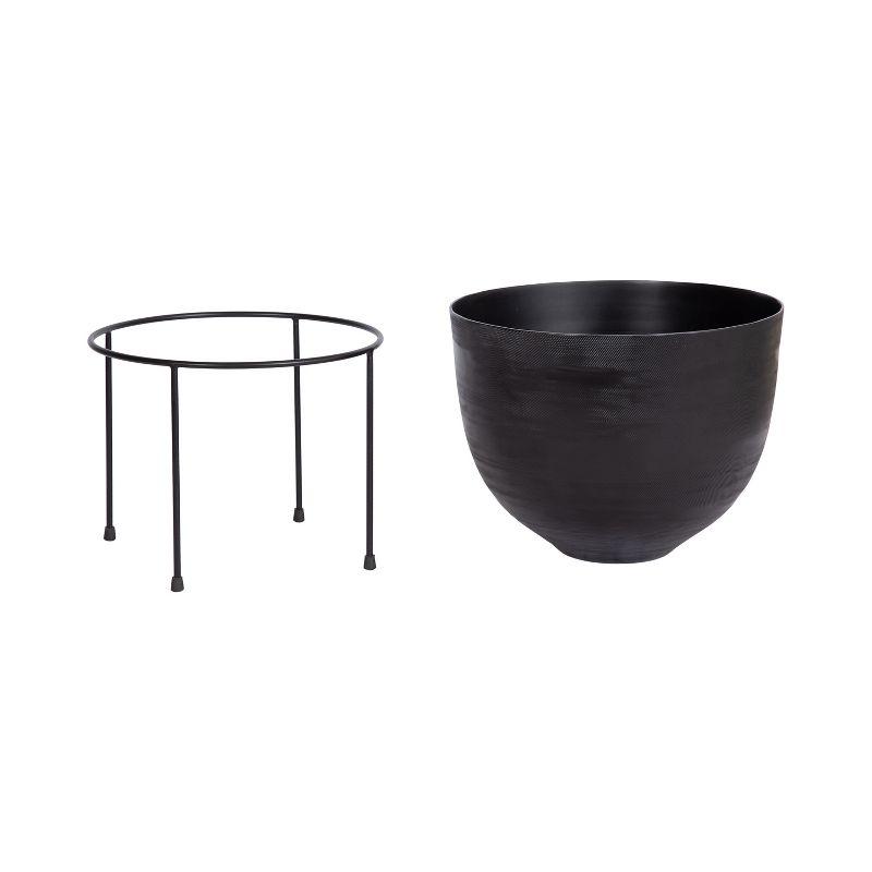 Beamon Metal Pot Planter - Set of 2