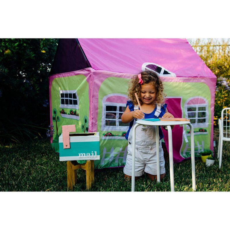 Lil' Cottage House Play Tent with Garden Graphics