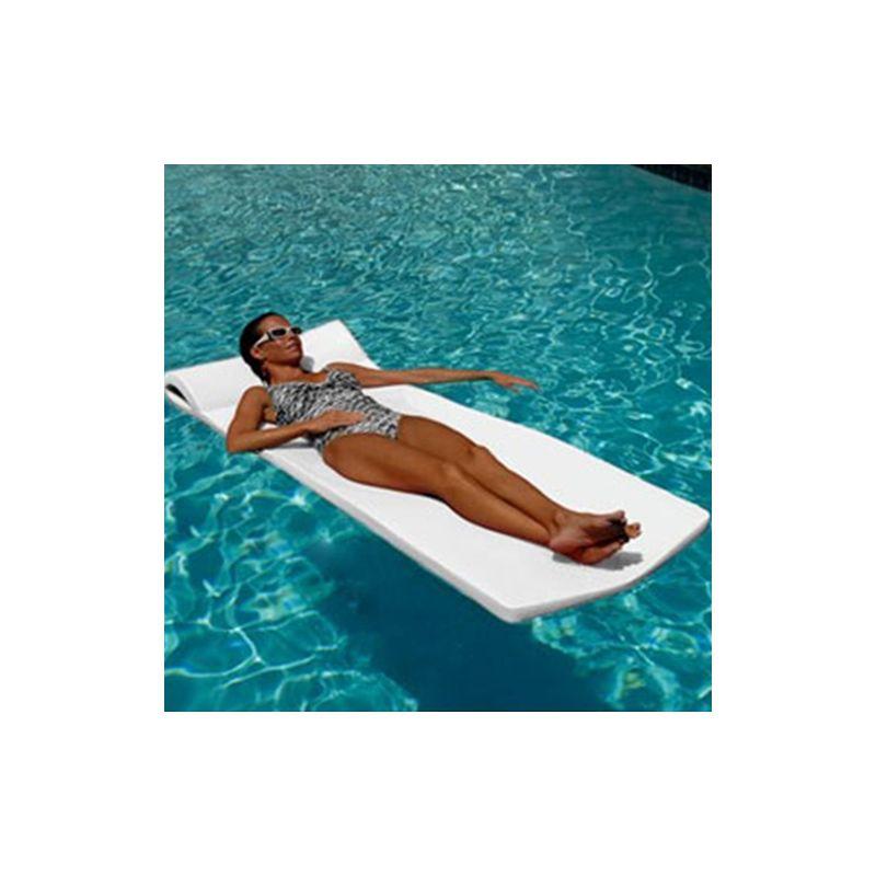 Vandue California Sun Deluxe Oversized Unsinkable Foam Cushion Pool Float (Pink Flamingo)