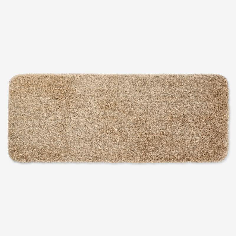 BrylaneHome The Elegance Bath Rug Collection - Bath Rug - 17" W 24" L, Navy