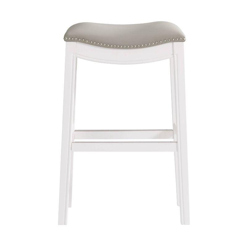 Williston Solid Rubber Wood Swivel Counter And Bar Stool