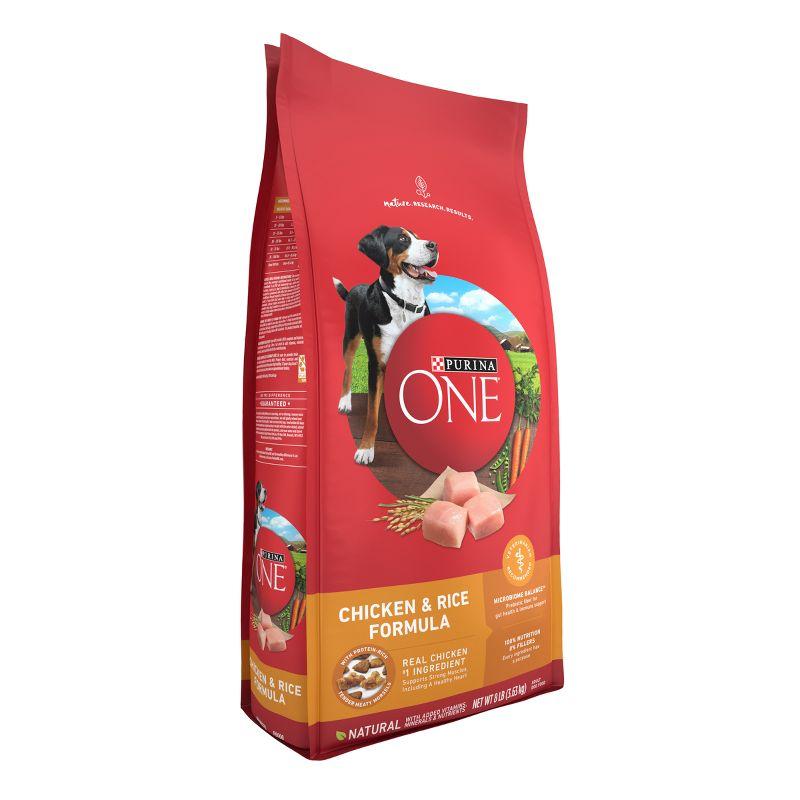 Purina ONE SmartBlend Natural Dry Dog Food with Chicken & Rice