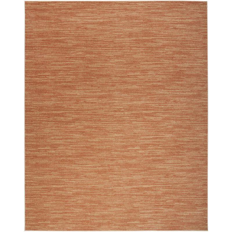 Nourison Essentials 12' x 15' Rust Indoor/Outdoor Rug