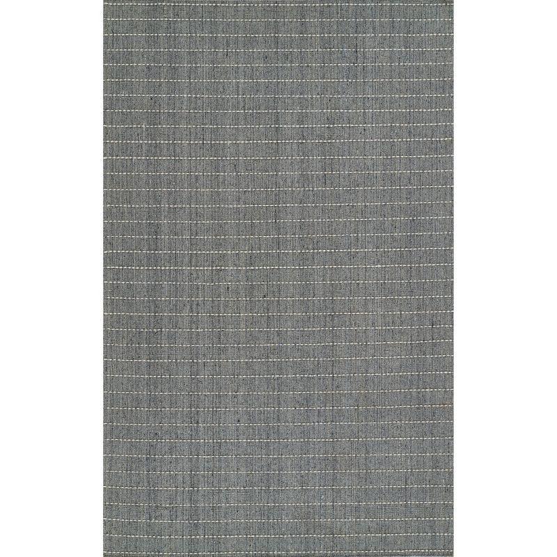 Kofi Wool Rug - Blue / 5' x 8'