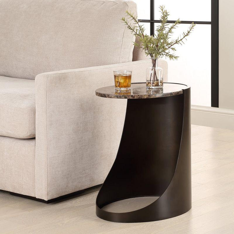 Uttermost Welling Modern Metal Side Table