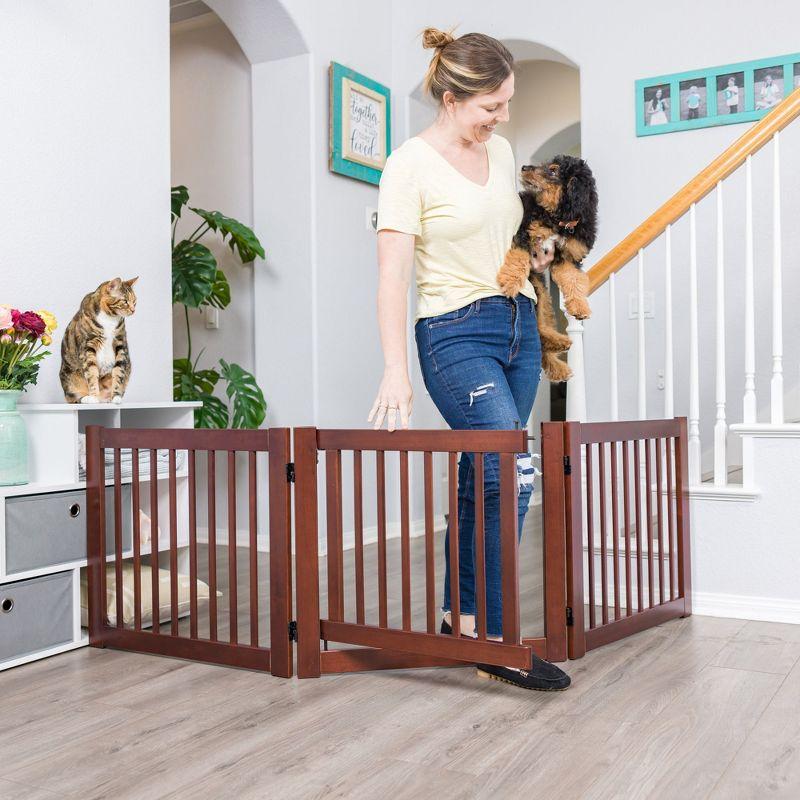 Primetime Petz 360 Configurable Pet Gate with Door 24" Secure Boundaries and Peace of Mind, Ensuring Safety and Freedom for Your Furry Friends