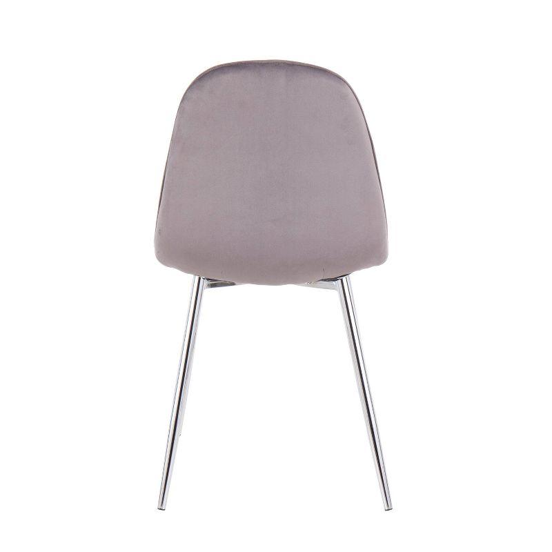 Set of 2 Pebble Contemporary Dining Chairs - LumiSource