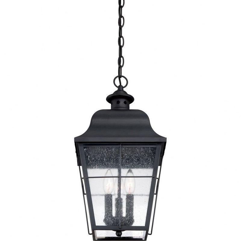 Quoizel Lighting Millhouse 3 - Light Pendant in  Mystic Black