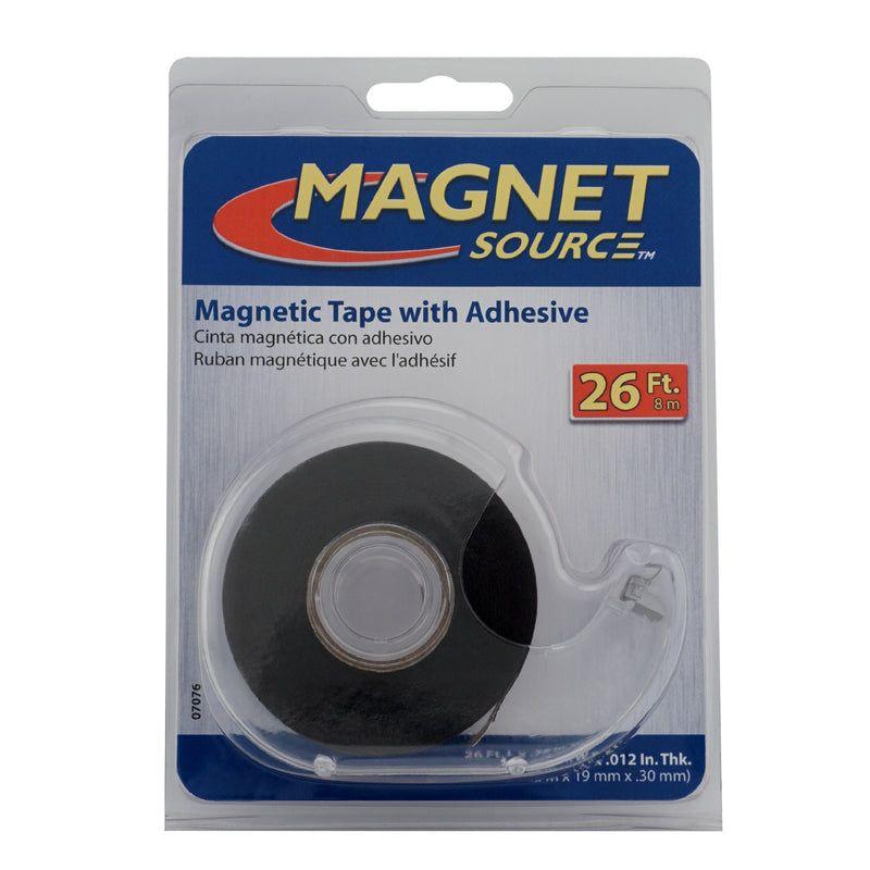 Magnet Source .75 in. W X 312 in. L Mounting Tape Black