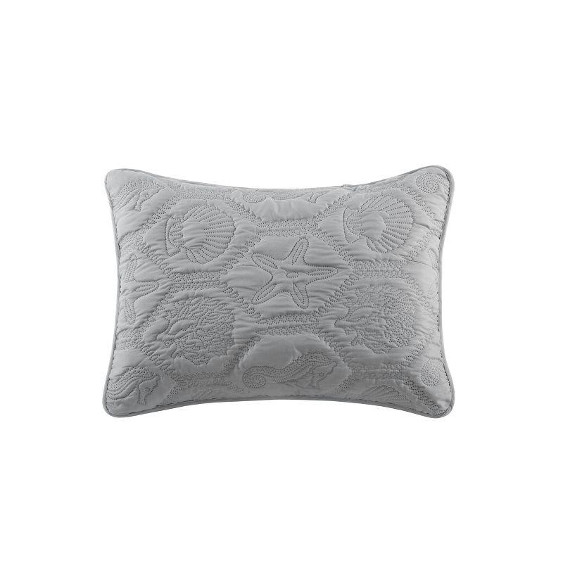 Shore Polyester Textured Sea Life Quilt Set