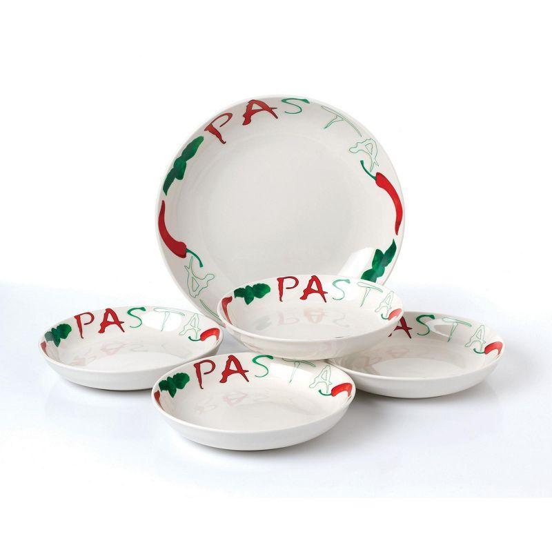 Lorren Home Trends Lorren Home Trends Porcelain China Pasta Dish