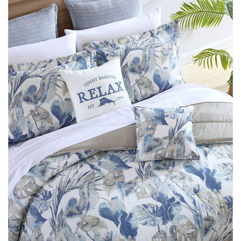 Tommy Bahama Home Tommy Bahama Raw Coast Blue Cotton Comforter Set