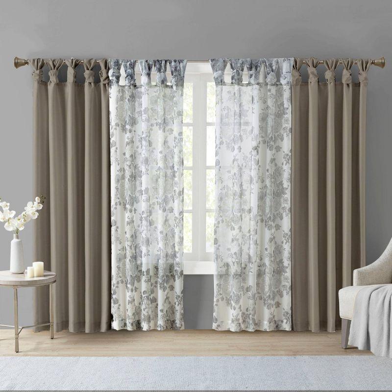 Rivau Light-Filtering Single Curtain Panel