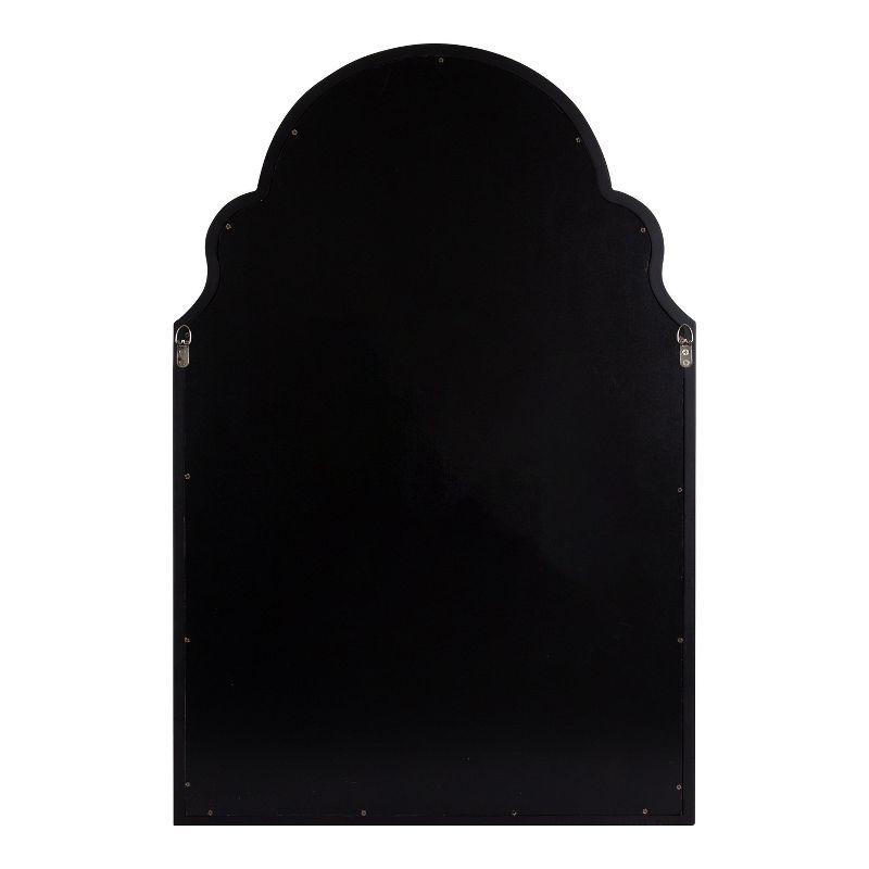 Kate and Laurel Hogan MDF Arch Mirror, 24x36, Silver