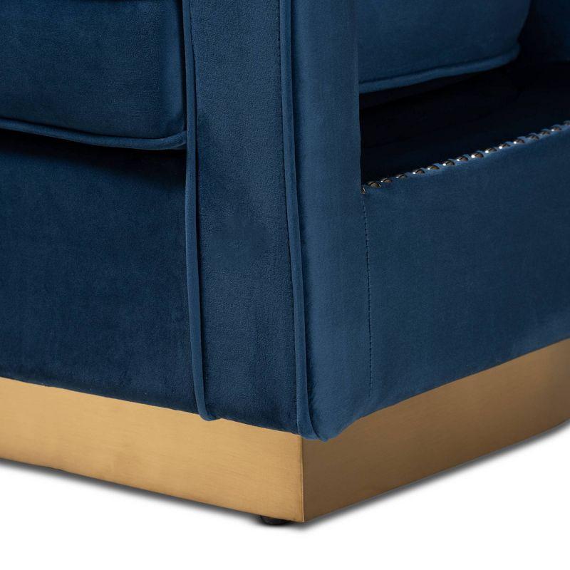 Rosdorf Park DelRe Velvet Armchair
