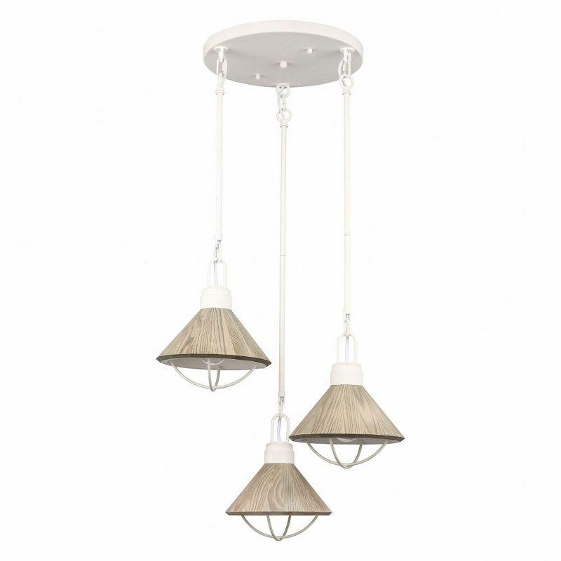 Elk Home Cape May 3 - Light Pendant in  White Coral