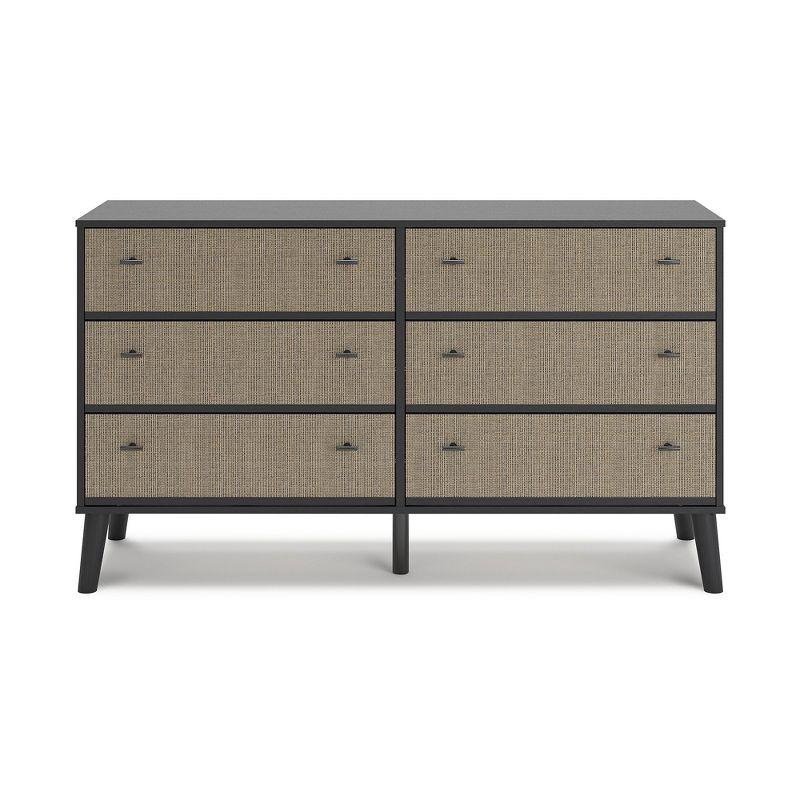 Signature Design by Ashley Contemporary Charlang Chest of Drawers, Two-tone