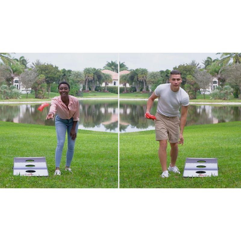 Backyard Hero Backyard Hero 48" Tailgate Combo Bean Bag Toss and Washer Toss Games