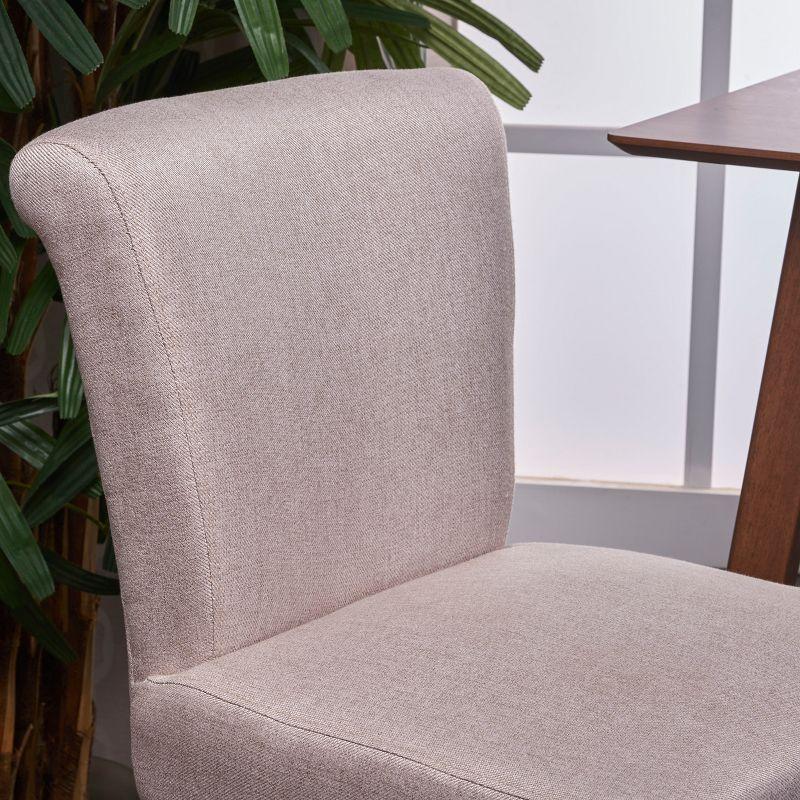 Tracy Swivel Counter Height Barstool Wheat - Christopher Knight Home: Upholstered, 27.5" Seat, Hardwood Frame