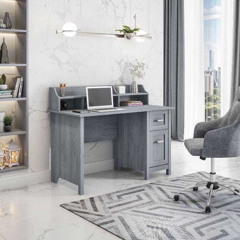 VODYXSEP Techni Mobili Classic Office Desk With Storage