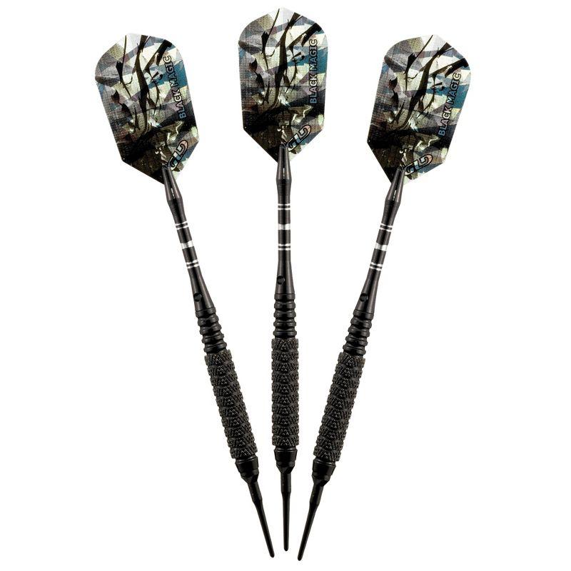 Viper Orion Electronic Dartboard, Metropolitan Mahogany Cabinet, Throw Line Light, Dartboard Lights, Black Magic Soft Tip Darts, And Spare Tips And Flights