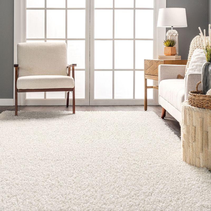 Nuloom Marlow Machine Washable Soft Shaggy Faux Sheepskin Indoor Area Rug