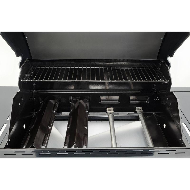 Kenmore 4-Burner Freestanding Open Cart Propane Gas Grill with Side Burner