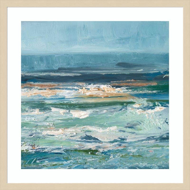 Amanti Art Pacific Whitecaps II by Ethan Harper Framed Wall Art Print