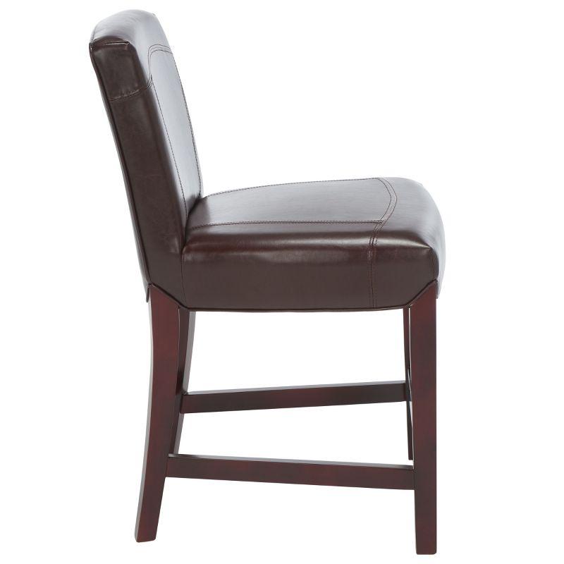 Ken Counter Stool - HUD8202 - Brown - Safavieh
