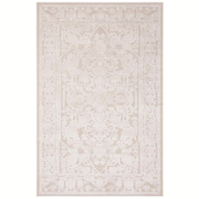 Reflection RFT665 Power Loomed Indoor Area Rug - Creme/Ivory - 5'1"x7'6" - Safavieh.