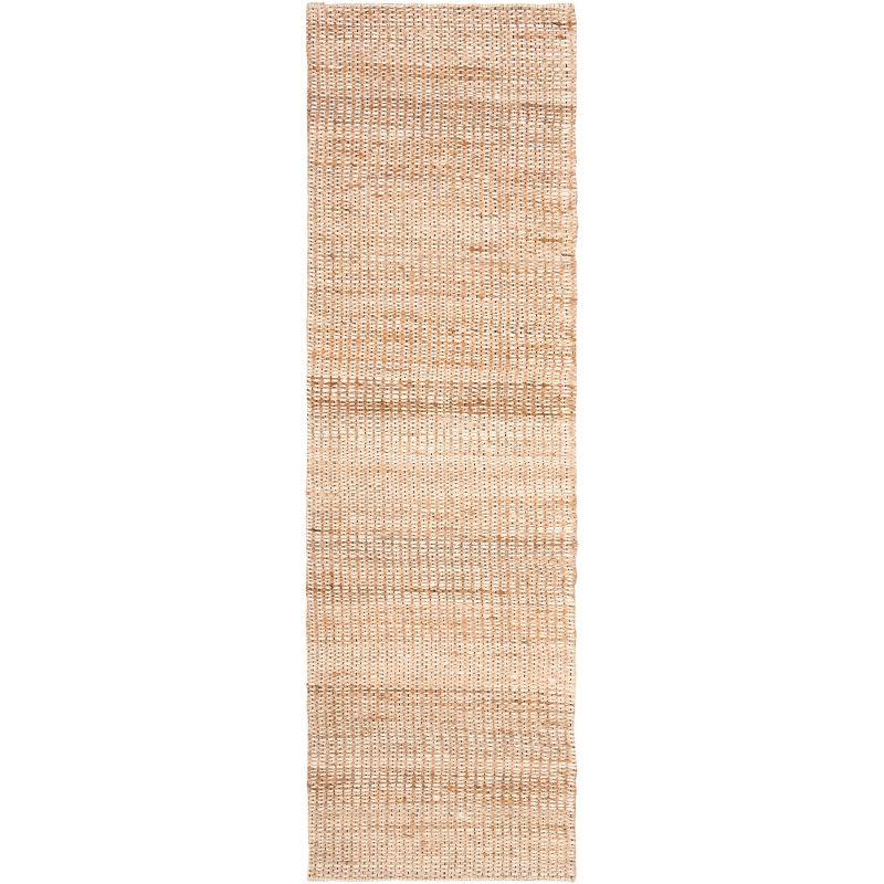 Marbella MRB303 Hand Loomed Indoor Runner Rug - Natural/Ivory - 2'3"x10' - Safavieh