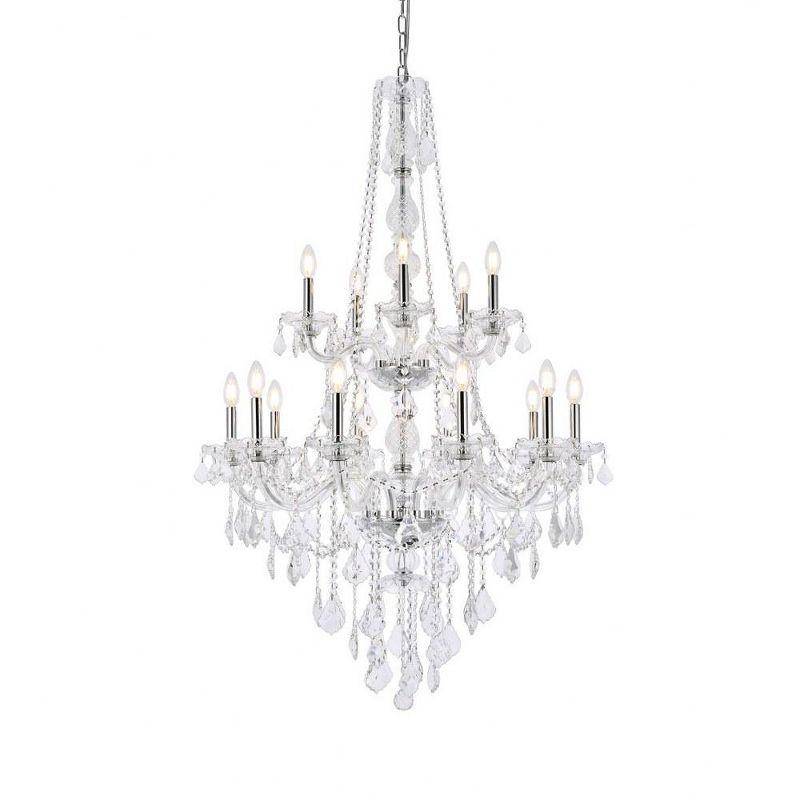 Elegant Lighting Verona 15 - Light Chandelier in  Chrome