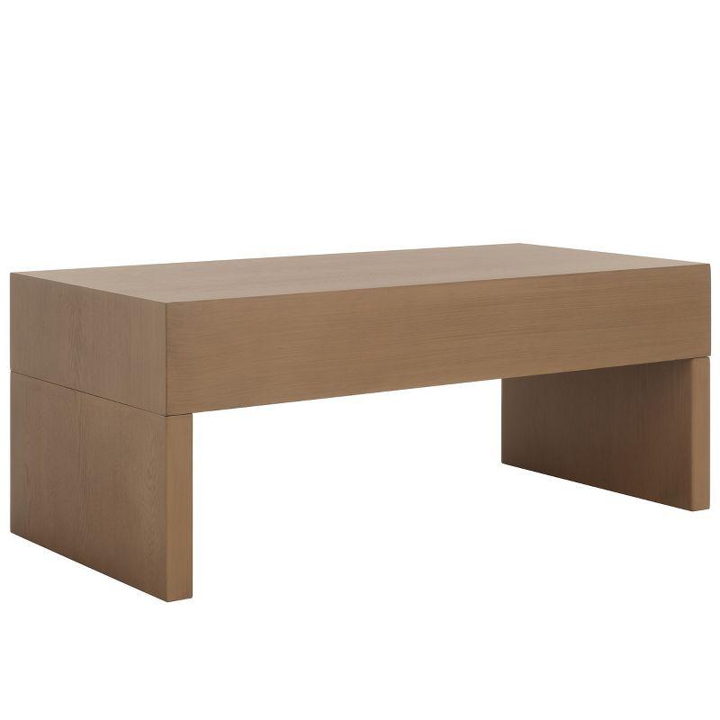 Rune Coffee Table W/ Drawers - Safavieh