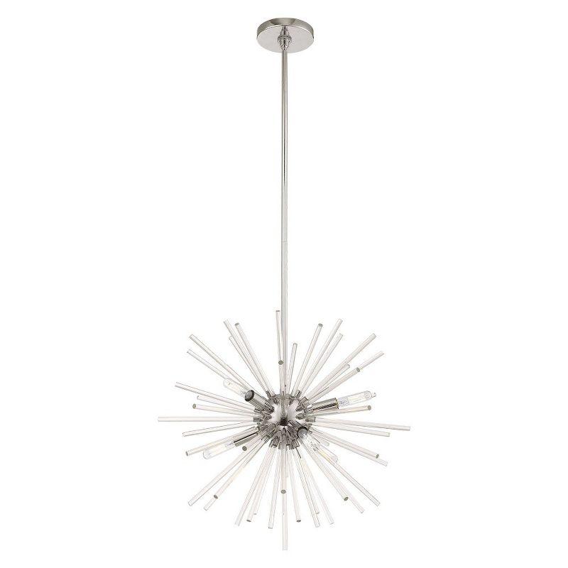 Livex Lighting Utopia 6 - Light Chandelier in  Polished Chrome