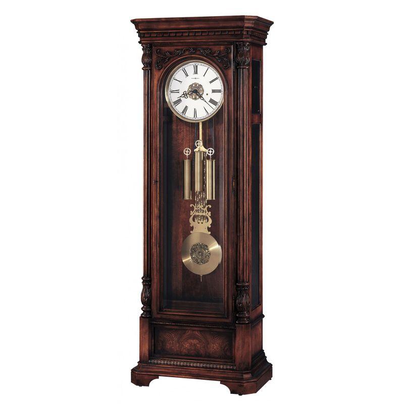 Howard Miller® Trieste 88.5'' H Solid + Manufactured Wood Grandfather Clock