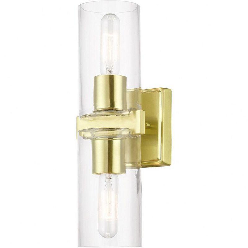 Livex Lighting Clarion 2 - Light Vanity in  Satin Brass