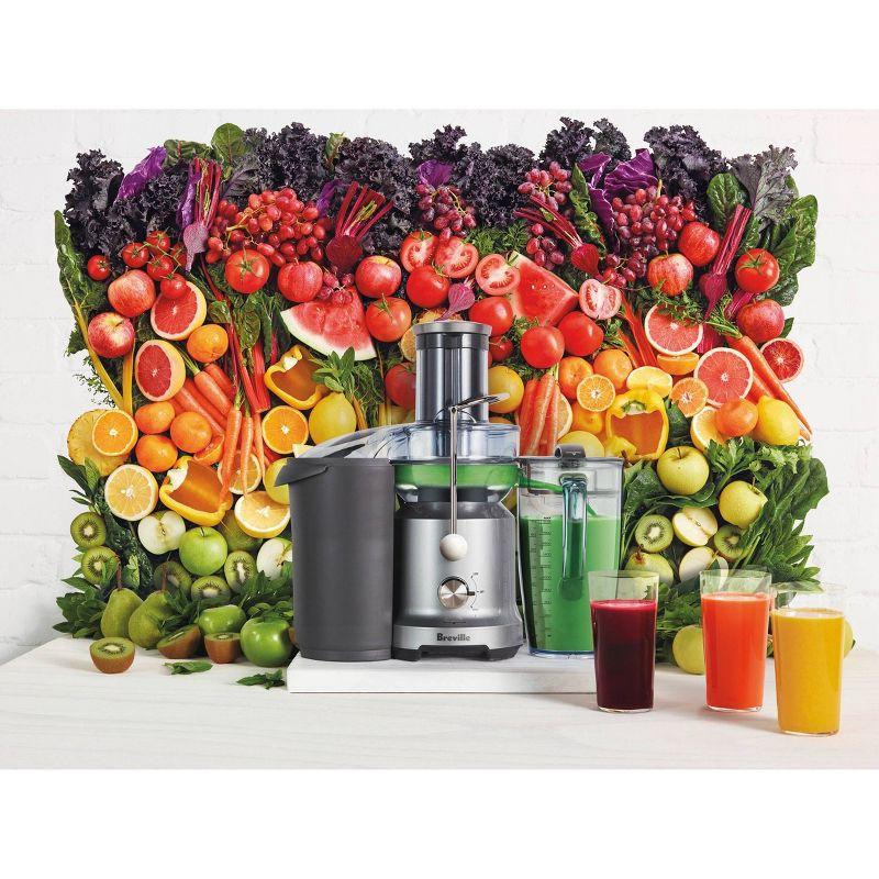 Breville Cold Juice Fountain: 2-Speed Juicer Machine, 850W, Stainless Steel Blades, 3" Feed Chute, Dishwasher-Safe