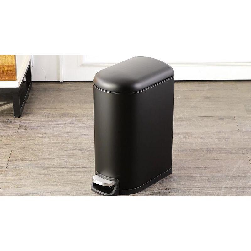 happimess Roland Steel Step On Trash Can