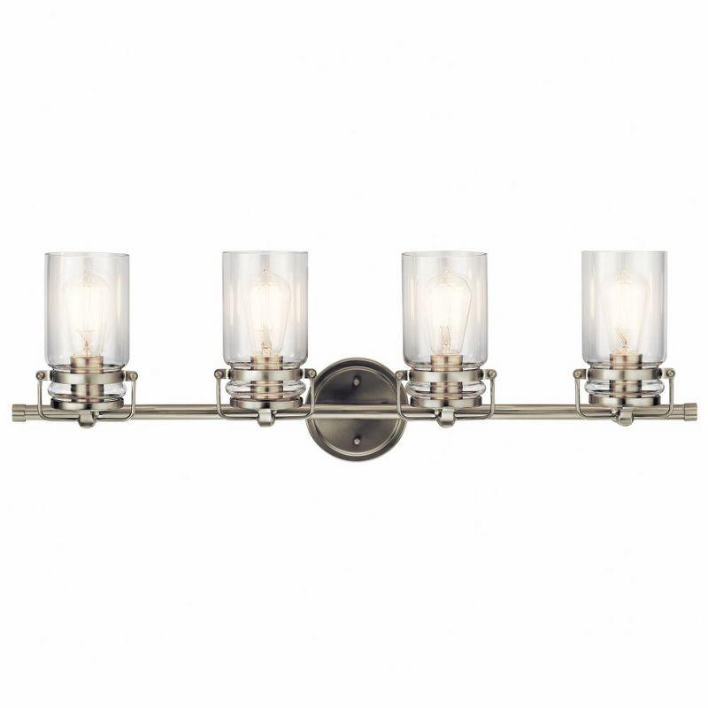 Kichler Lighting Brinley 4 - Light Vanity in  Brushed Nickel