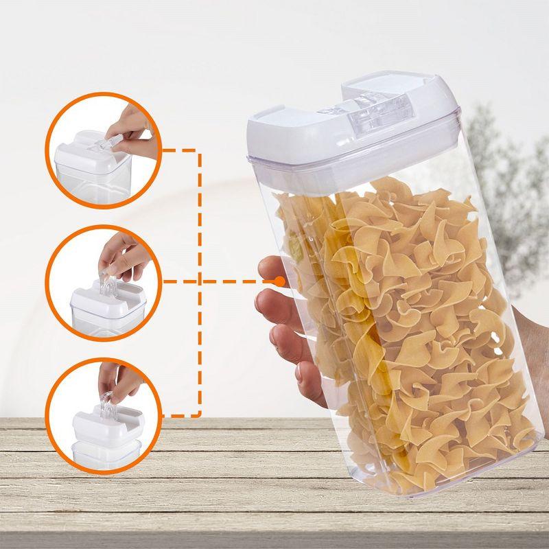 Cheer Collection Cheer Collection 43.2oz. Food Storage Container (Set of 6)