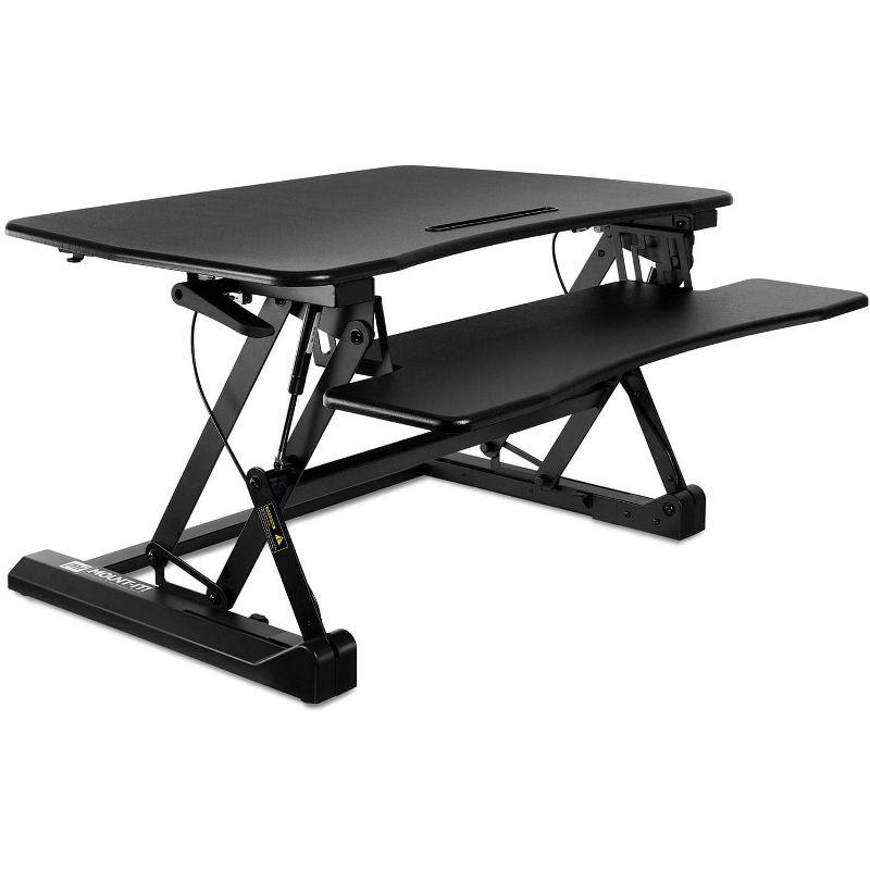 Adjustable Metal Base Standing Desk Converter