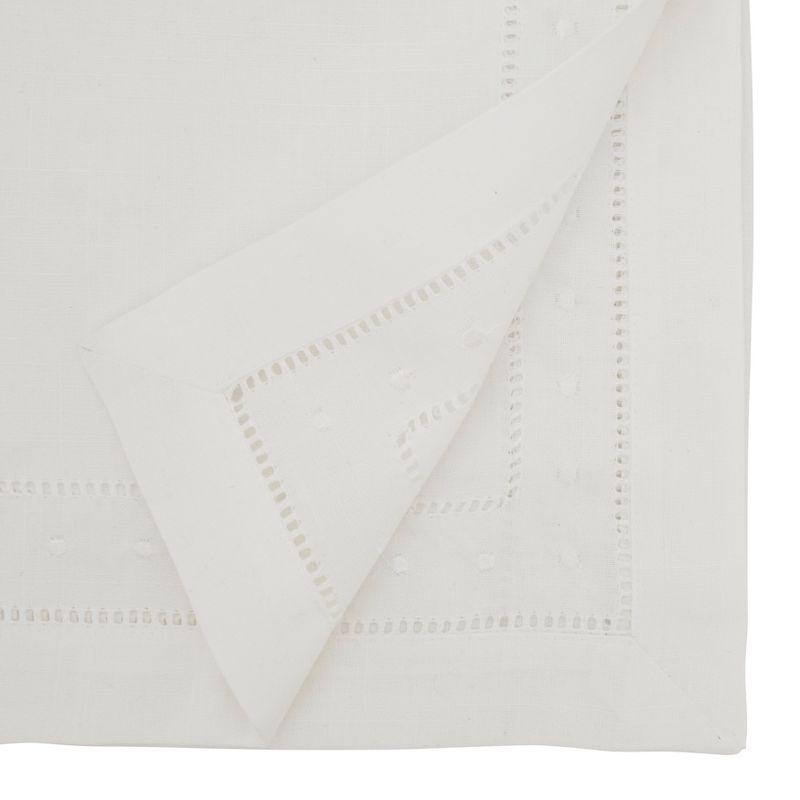 Saro Swiss Dot Collection Dining Linens